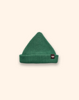 Gorro de algodón tipo beanie | verde