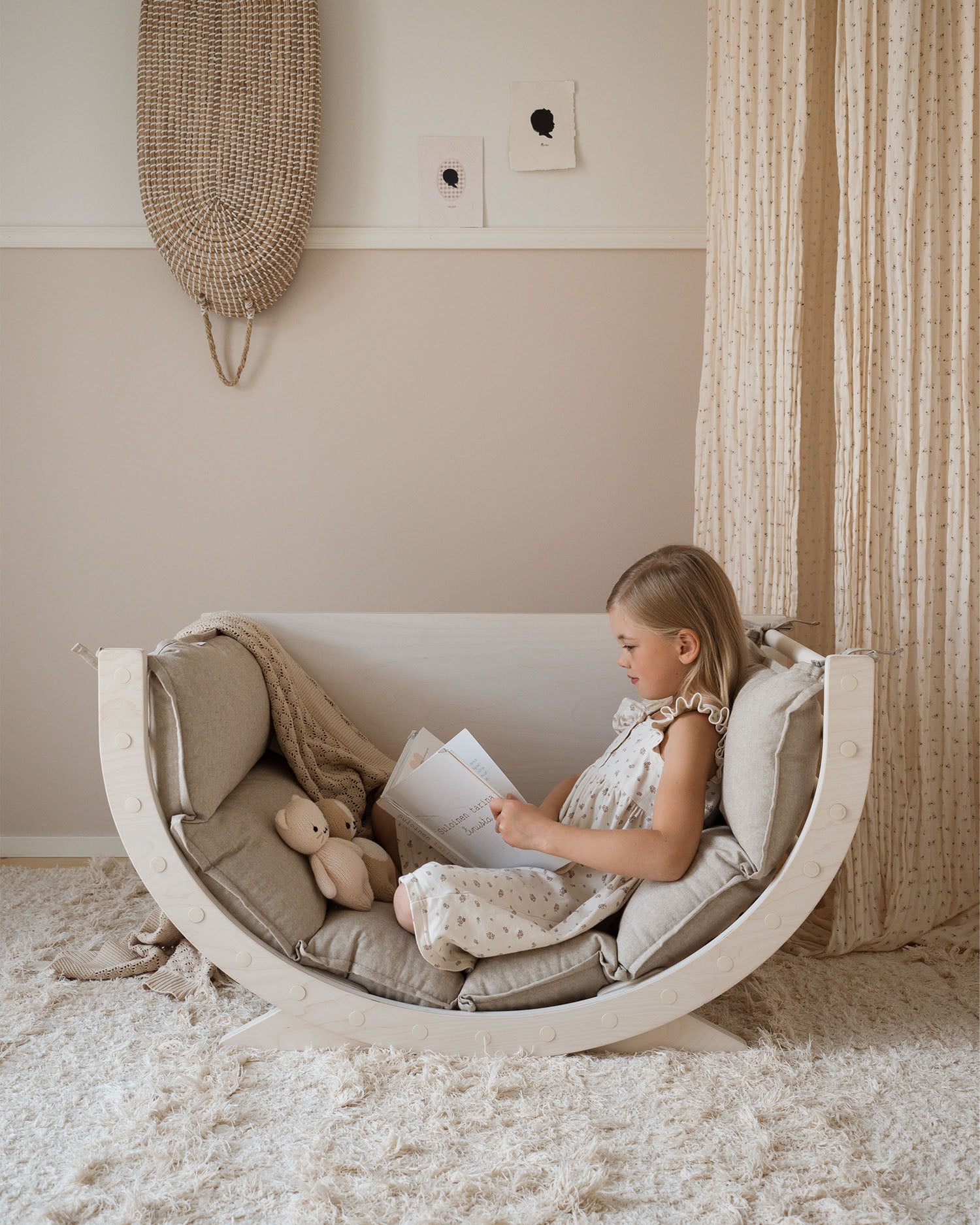 KAURA II coussin | sable