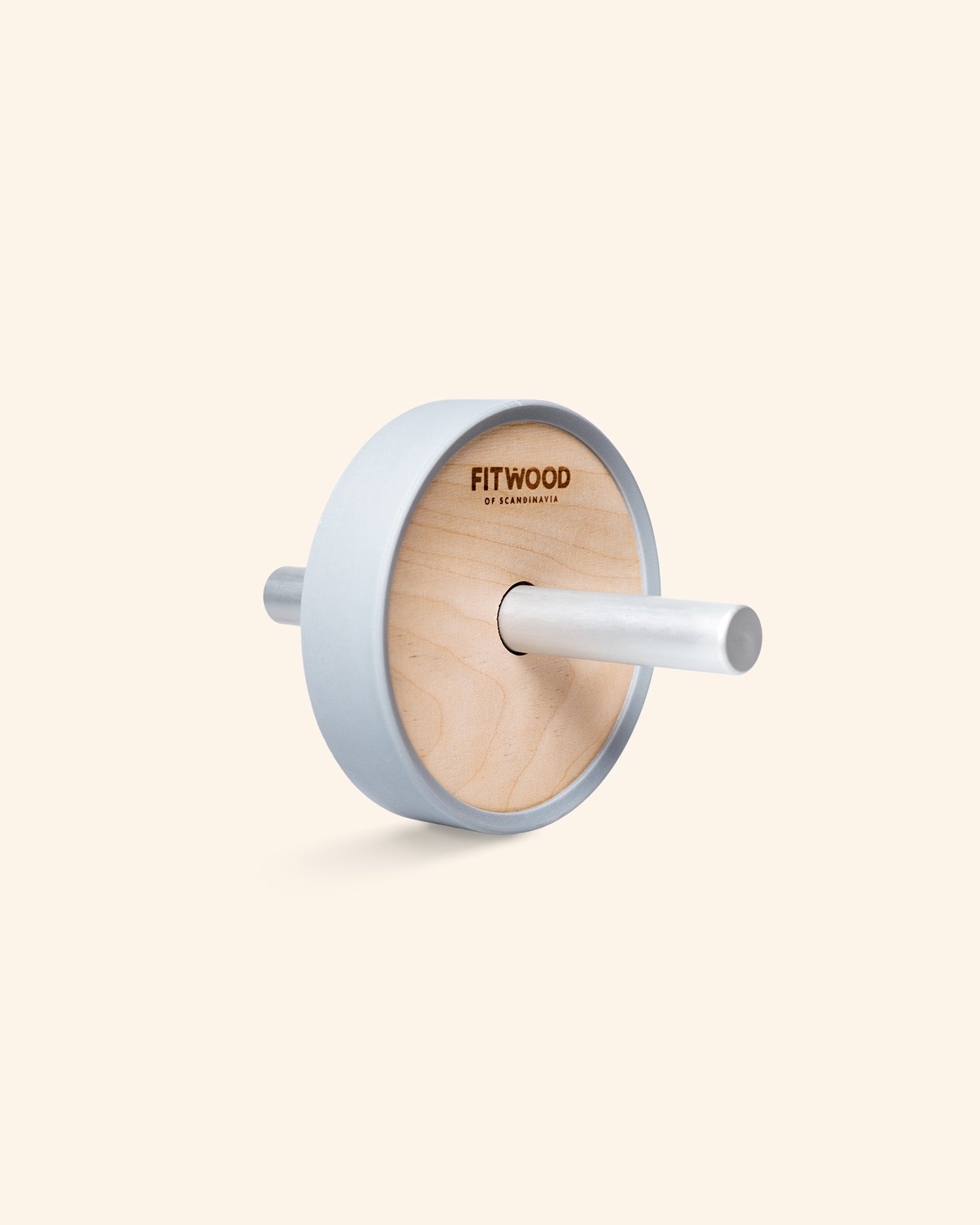 KIVI exercise wheel birch grey – FitWood