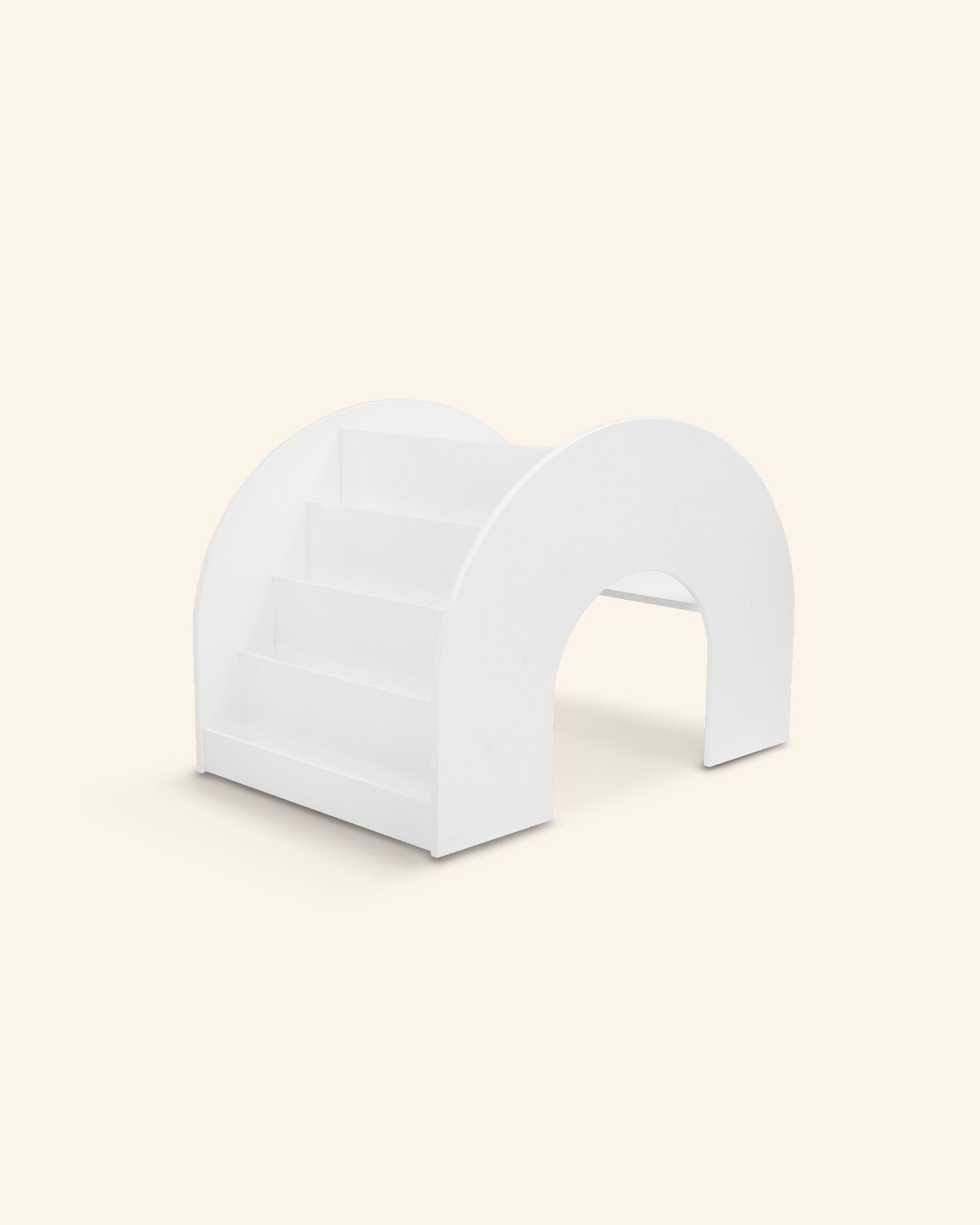 Montessori bookshelf white discount