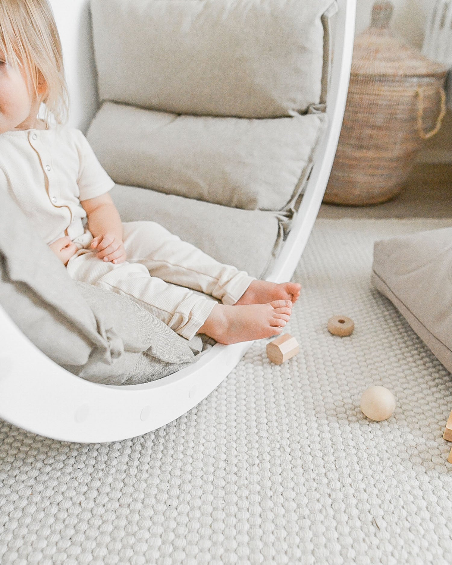 LUOTO klätterbåge | vit