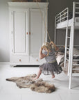 RINGS anelli da ginnastica | quercia - corda beige