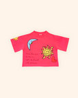 Camiseta Friends | rosa intenso