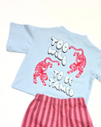 Tiger t-shirt | light blue