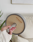 KIVI exercise wheel | birch - grey