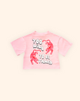 Camiseta de tigre | rosa claro