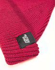 Beam cotton beanie | red