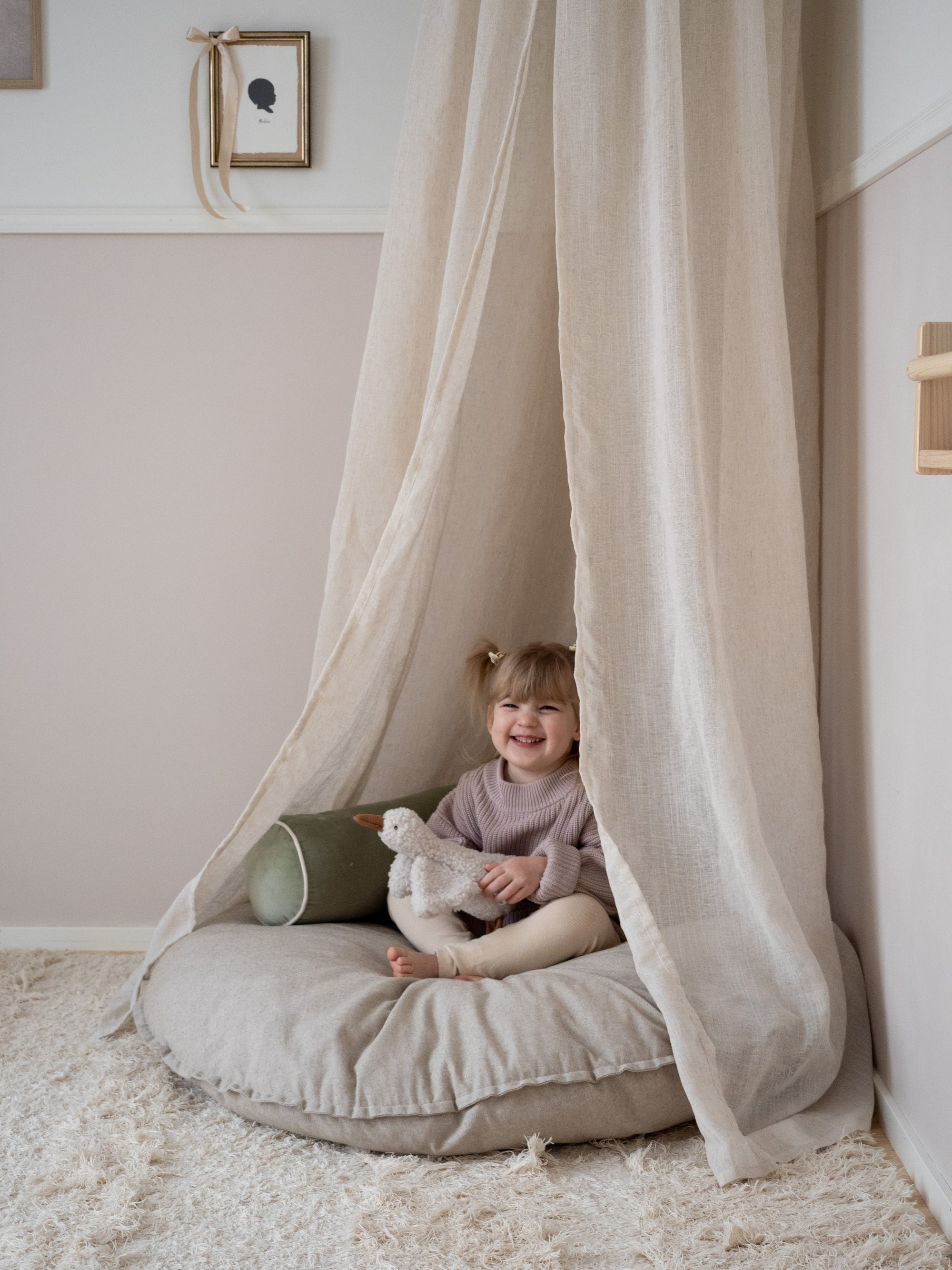 LEMPI cuscino da pavimento | sabbia