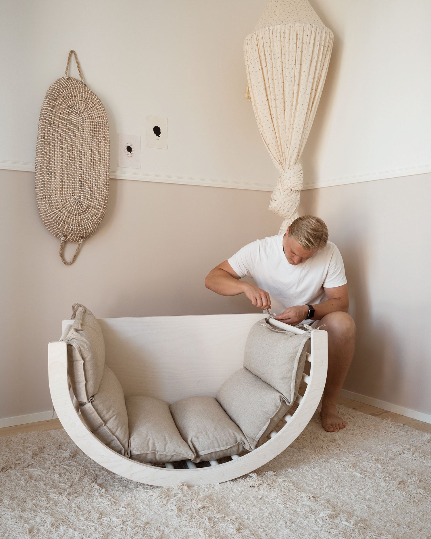 KAURA II cushion | sand – FitWood