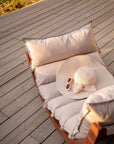 LAAKSO outdoor loungestol | brun