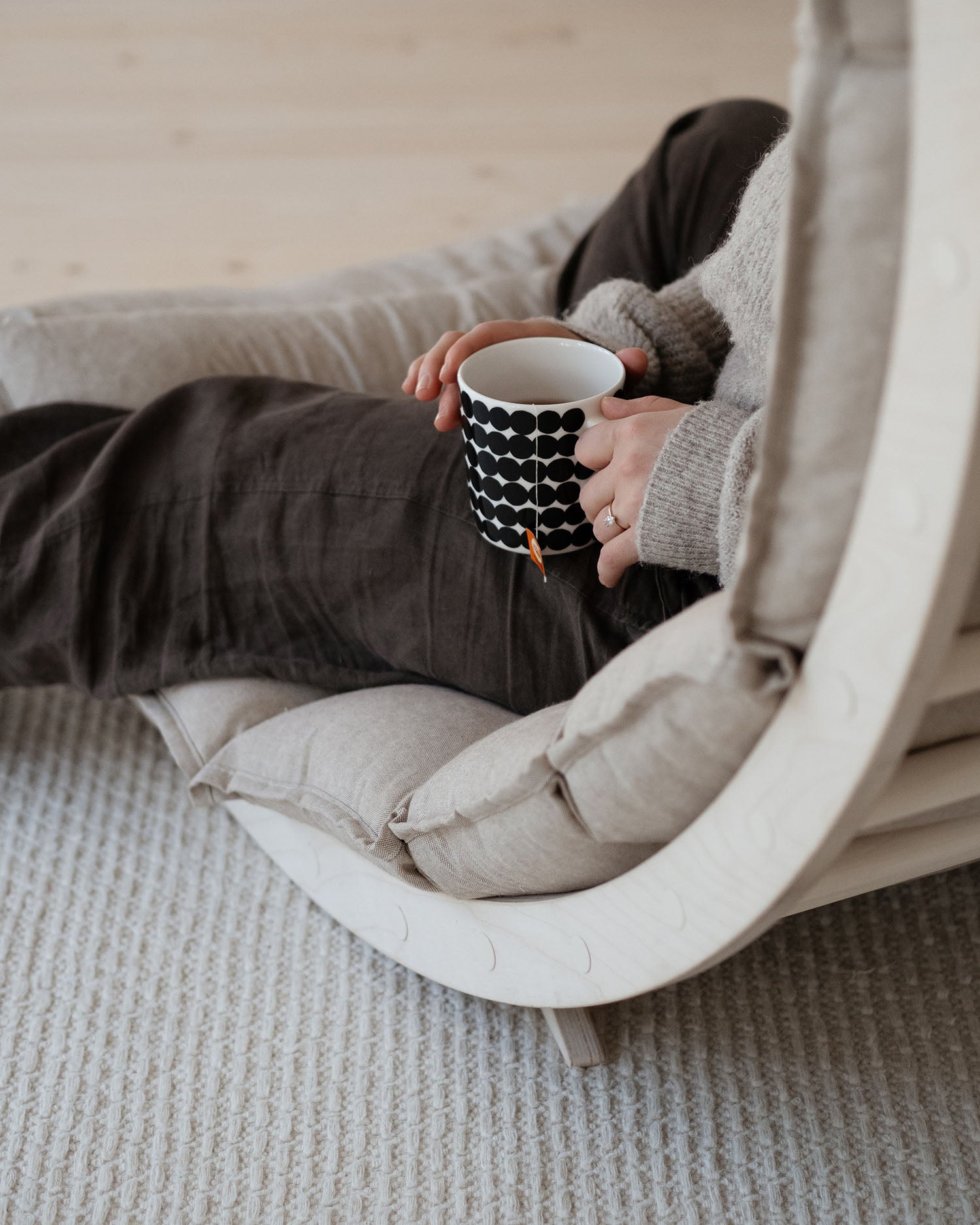 OHRA cushion | sand – FitWood