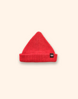 Gorro de algodón tipo beanie | rojo
