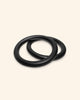ULPU gym rings | black - white straps