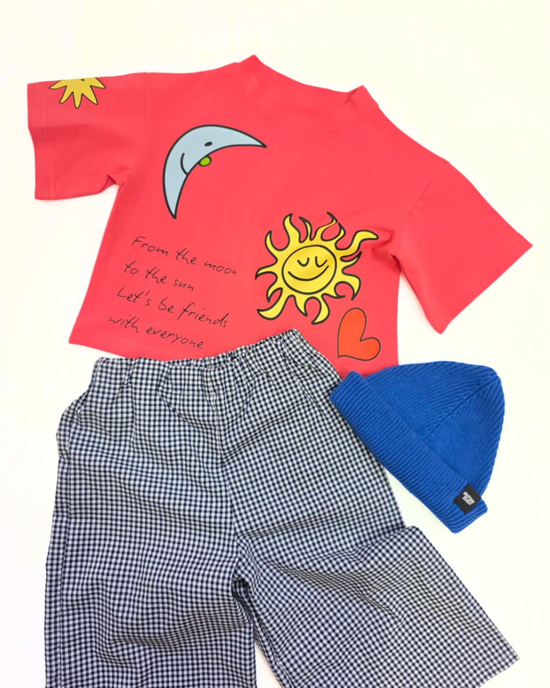 Friends t-shirt | deep pink