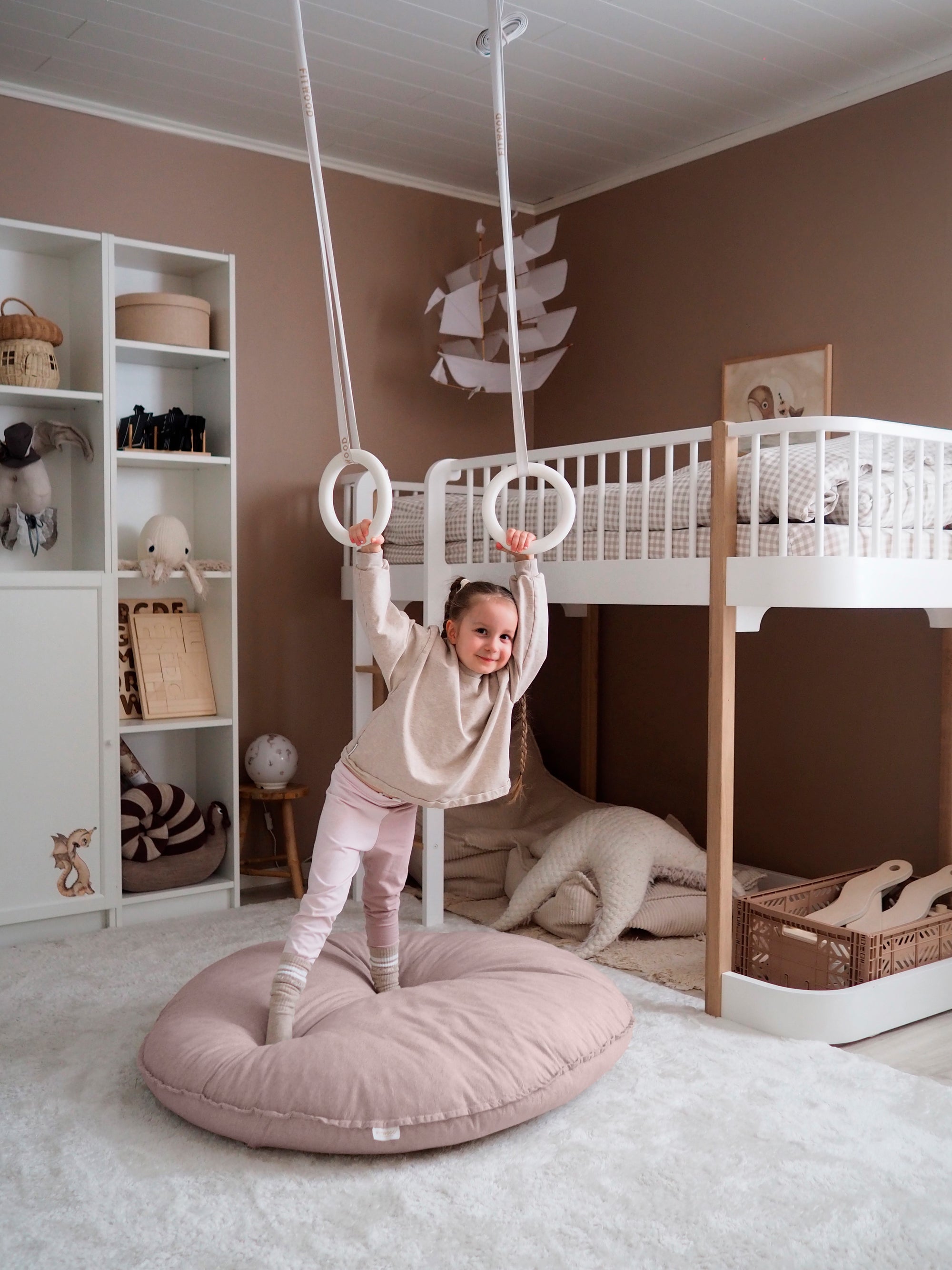 LEMPI Bodenkissen | hellrosa