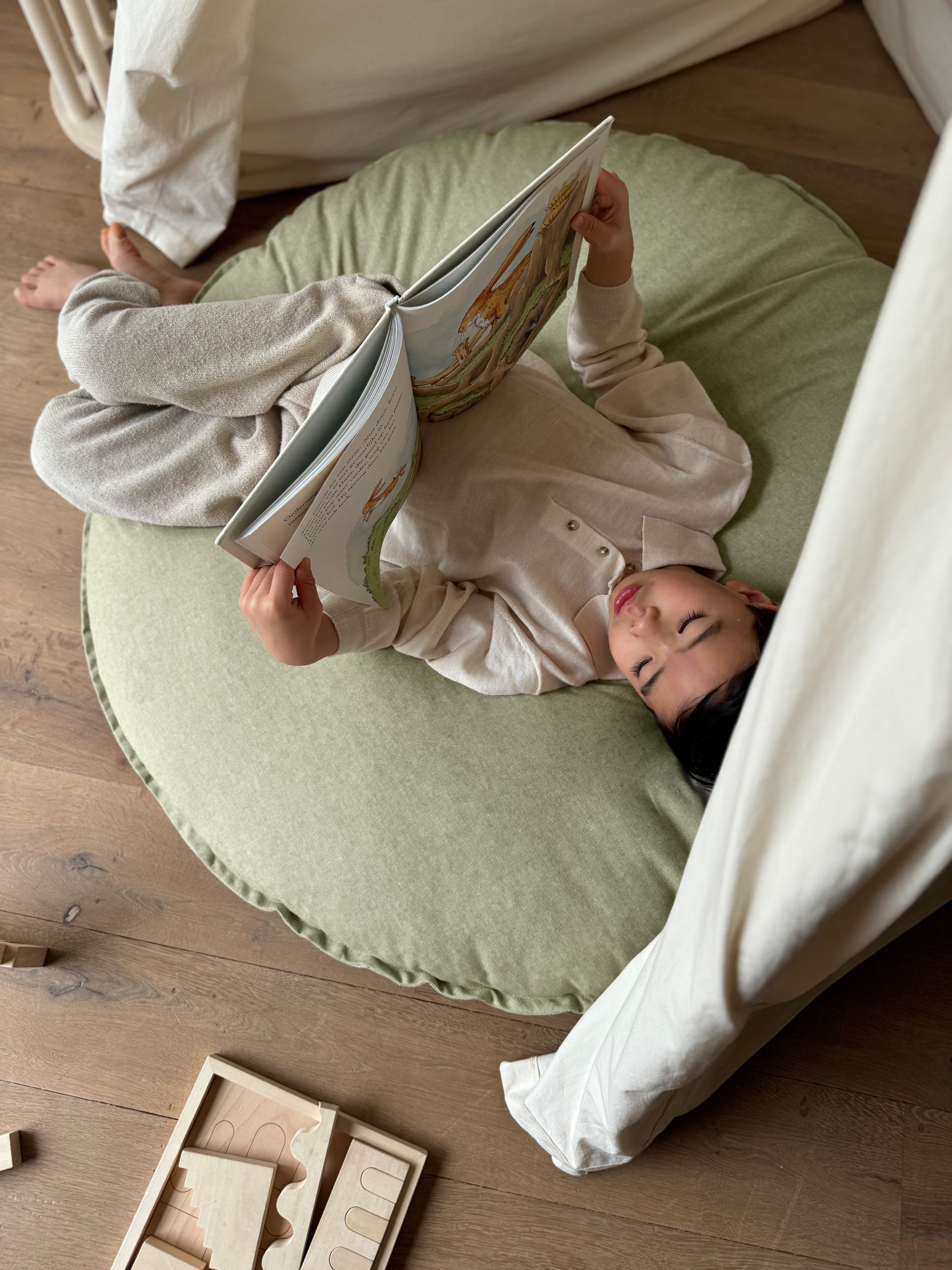 LEMPI floor cushion | sage – FitWood