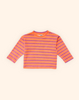 Camisa de rayas | naranja