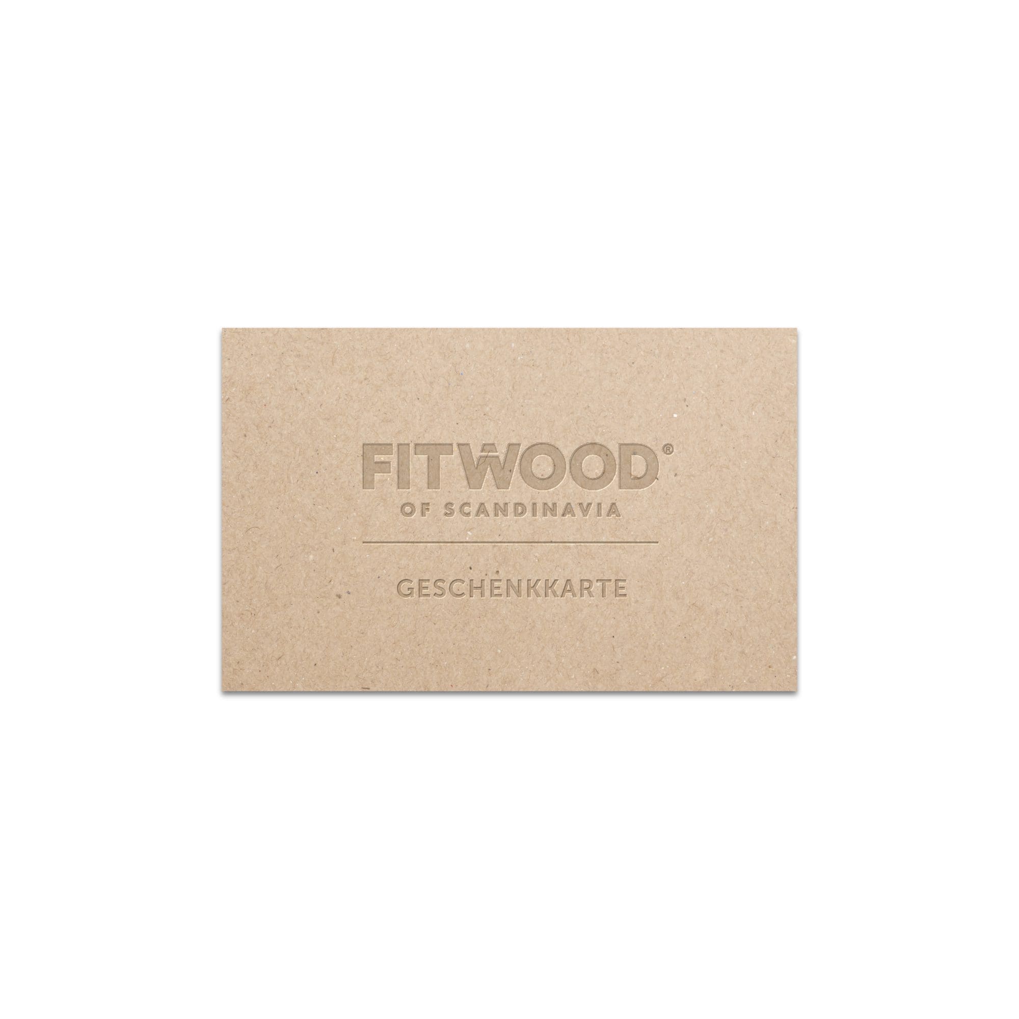 FitWood Geschenkkarte
